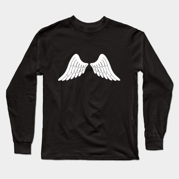 Angel wings Long Sleeve T-Shirt by alvian